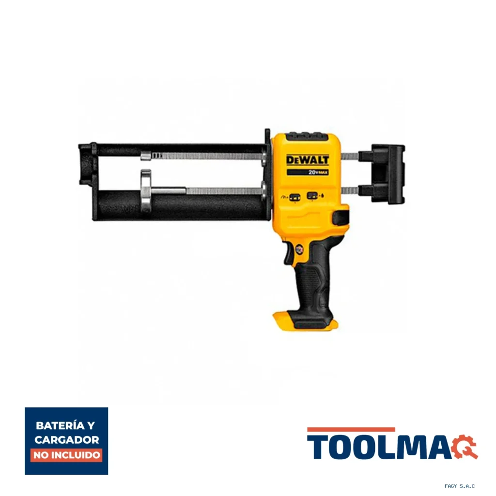 Pistola de Calafateo 20 V 0.7 Kg Baretool (Sin Batería/Sin Cargador) Dewalt DCE595B