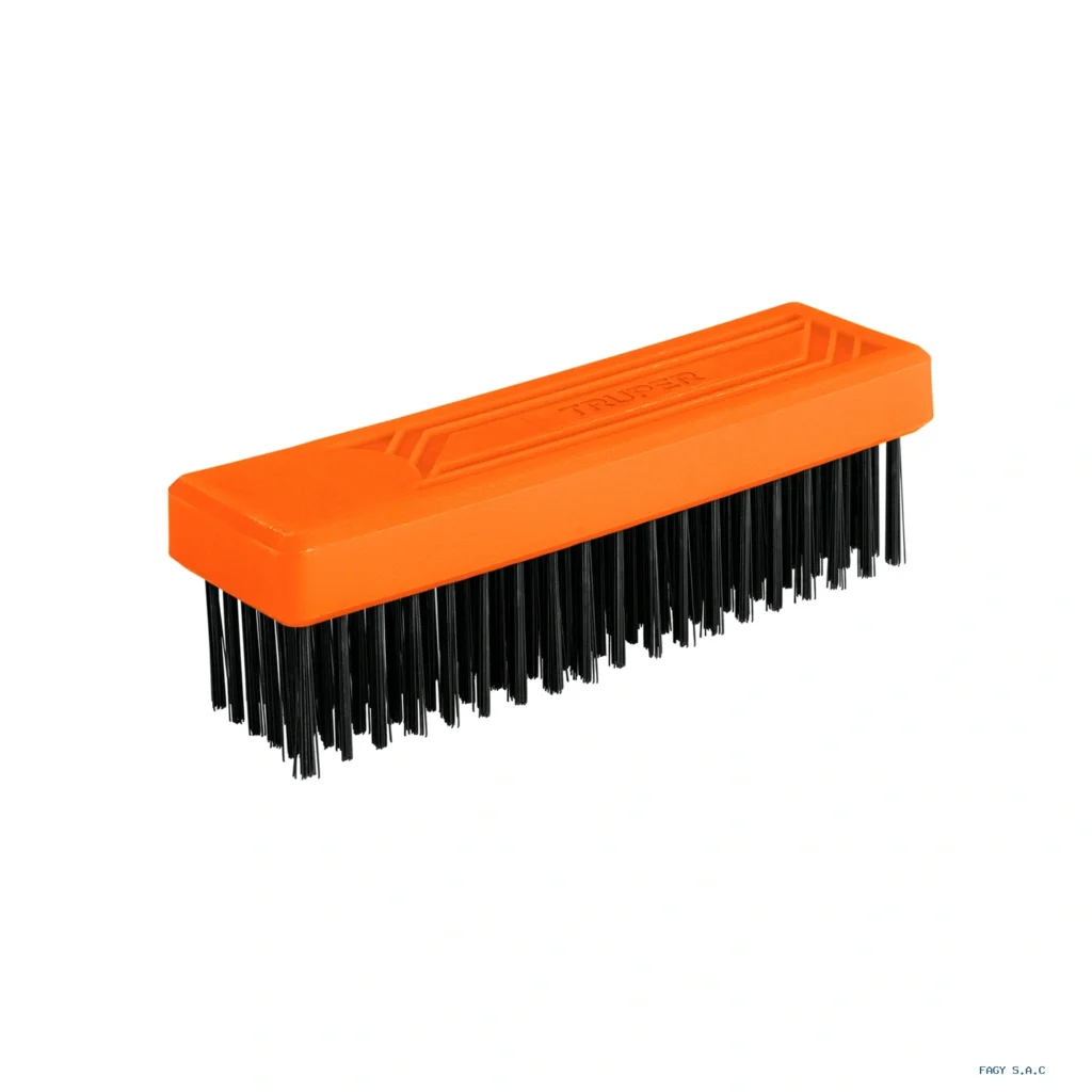 Cepillo rectangular de alambre 114 pinceles, sin mango,Truper 11556