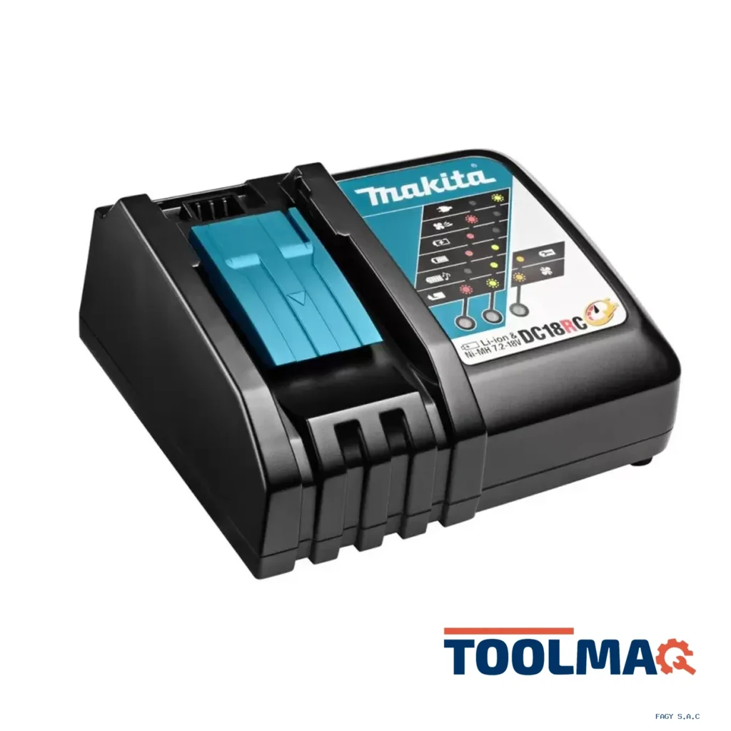 Cargador de baterías de Ion de Litio 18V LXT Makita DC18RC  195584-2