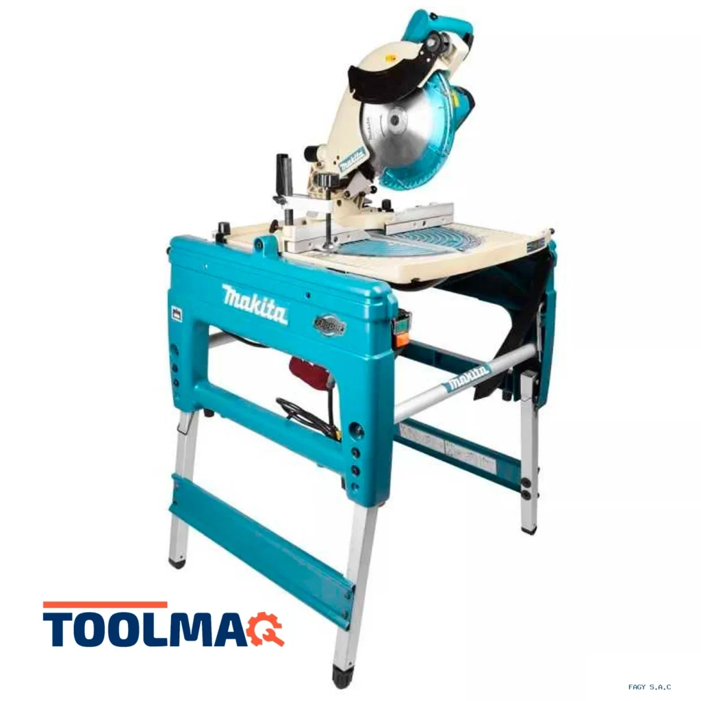 Sierra Ingleteadora y de Mesa 10" (254mm) Corte en 90° 70mm 1650W Makita LF1000