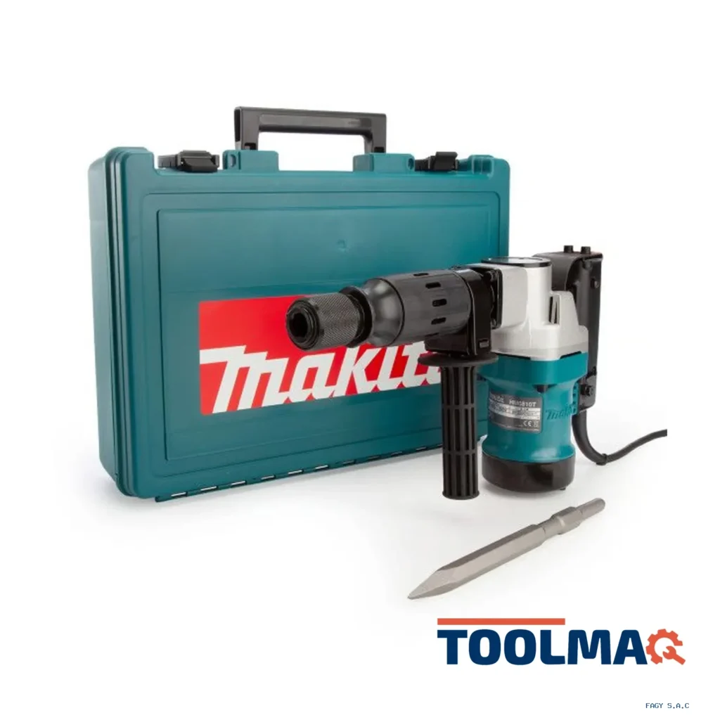 Martillo Demoledor Hexagonal 17mm 900W 8.5 J Makita HM0810T