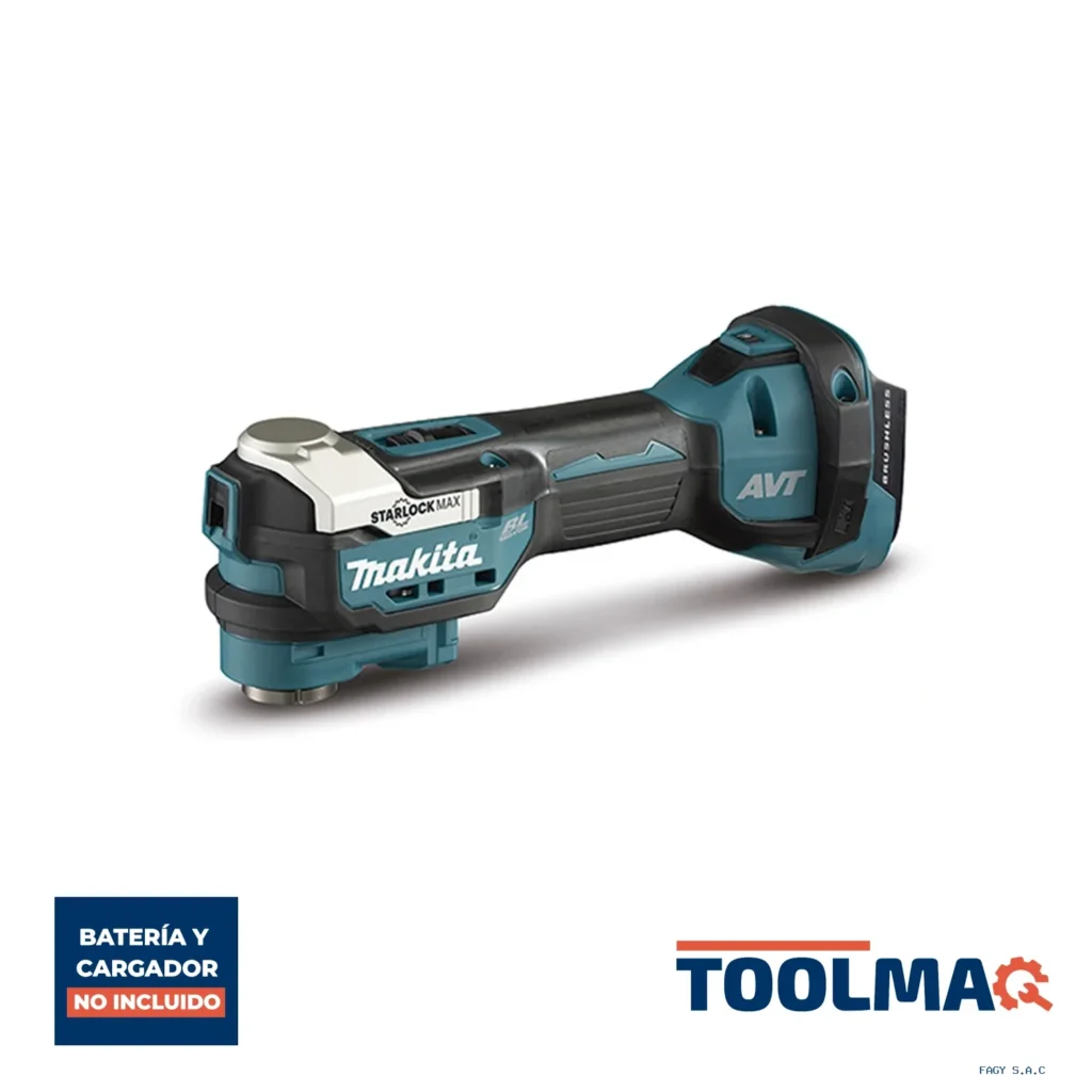 Multitool 18V LXT 20000 vpm BL-AVT-XPT (Sin Baterías/Sin Cargador) Makita DTM52Z