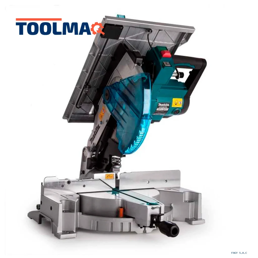 Sierra Ingleteadora y de Mesa 12" (305mm) 1650W Corte en 90° 52mm Makita LH1201FL