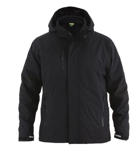 Parka desmontable reno 3 en 1 hombre Hardwork