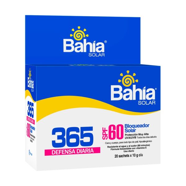 Bloqueador Bahía Spf 60 – 20 Sachets De 10g
